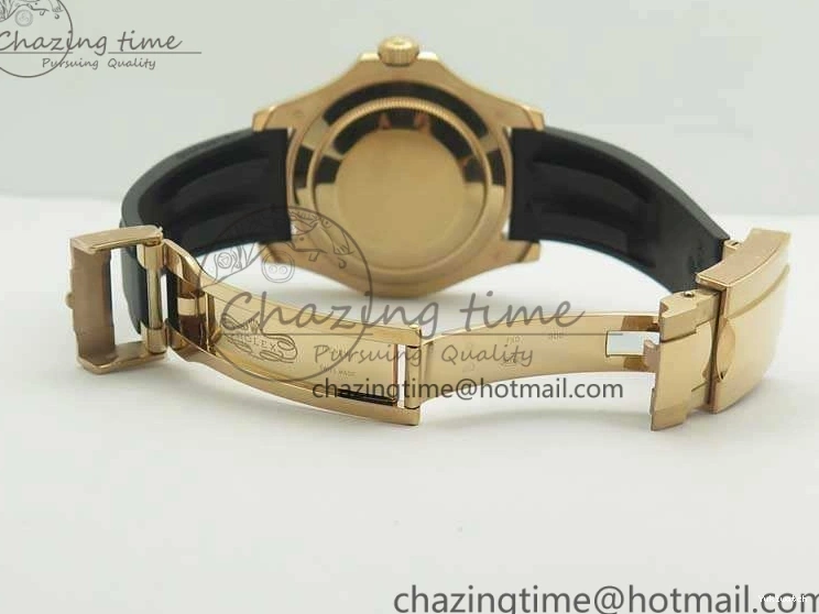ARF Rubber Yacht-Master 116655 Ceramic 1:1 SH3135 On Edition Bezel Strap Oysterflex Best 0520
